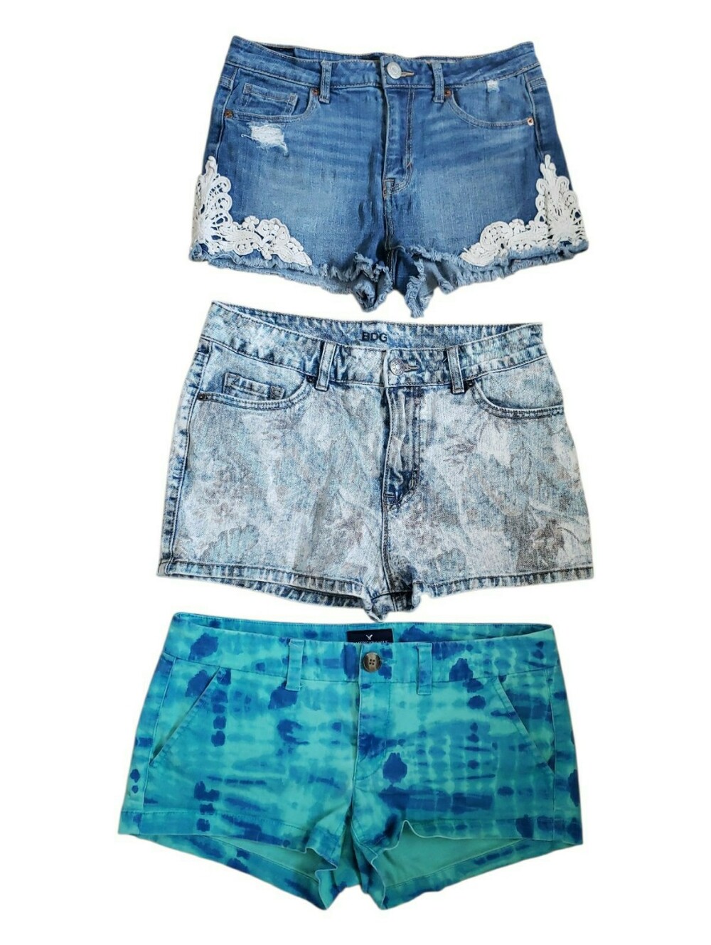 Shorty Shorts Trio